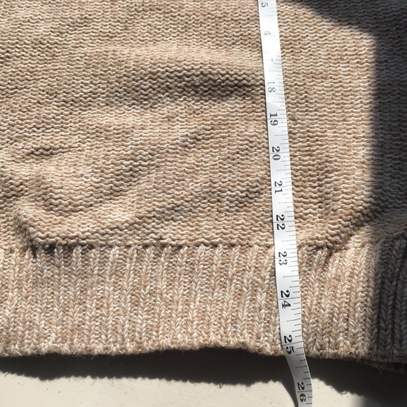 𝅺VINTAGE Ricki chunky knit collar sweater size medium - Picture 8 of 9